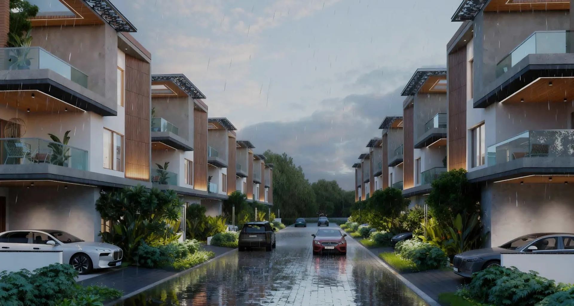 Nisarga villa street view