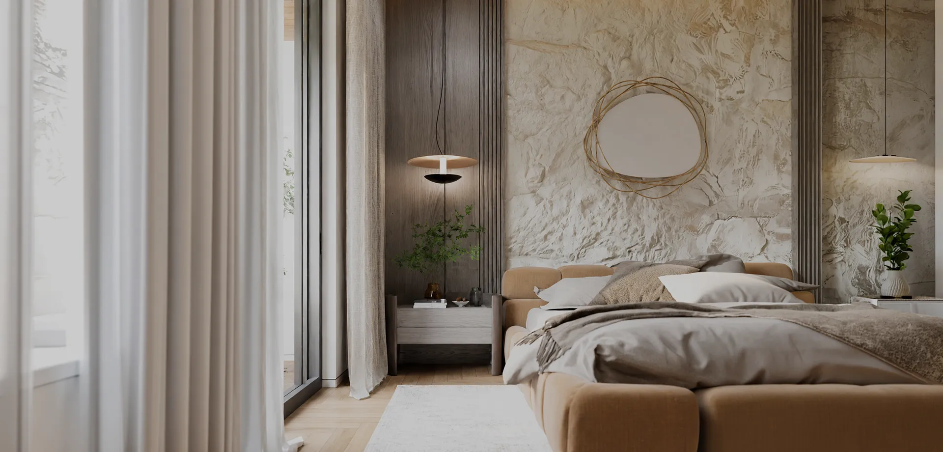 Guest room interior at Club N'Spire